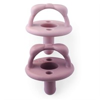 Itzy Ritzy Pacifiers - Orchid & Lilac  2ct