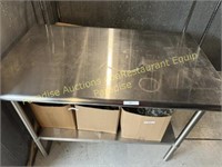 All Stainless Steel Table Bull Nose