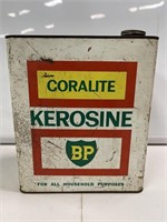Two Gallon BP Coralite Kerosine Tin
