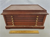 Small Wooden Cabinet 17 & 3/4" L
