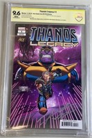 CBCS 9.6 Signature Series Thanos Legacy #1 2018