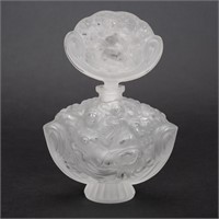 R. Lalique Style Art Deco Perfume Bottle