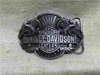 Metal Harley Davidson Belt Buckle
