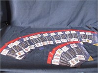 History of the superbowl ticket replicas