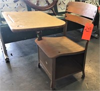 Vintage school desk