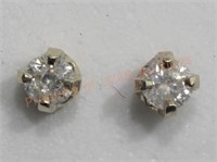 14kt Diamond Earrings