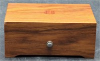 (M) Thoren's Wood Music Box. Made in Switzerland.