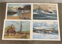 Pete Sablett & Co. Oil Patch Art Series Prints
