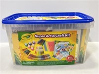 Crayola Super Art & Craft Kit 115pcs