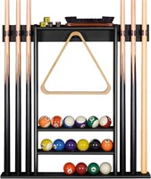 XCSOURCE Pool Cue Rack - 6 Stick Wall Mount