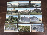 12 Vintage St Augustine Florida Post Cards