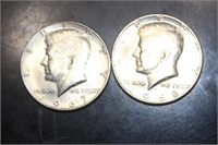 Lot of 2 Kennedy Halves