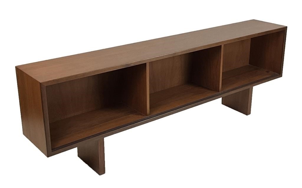 MCM TEAK LOW DISPLAY/BOOKCASE