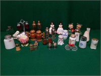 Collection of Salt and Pepper Shakers