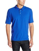 Hanes Men's XL X-Temp Performance Polo, Deep Royal