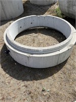 Precast concrete manhole section