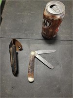 Case XX Pocket Knife w/ Sheath