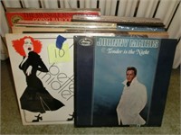 44 albums- Johnny Mathis, Bette Midler, Burt