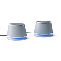 Basics USB Plug-n-Play Computer 2 Speakers For