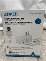 Anker Fast Charging Kit for IPhone and IPad
