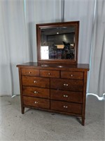 Vintage Dresser with Vanity Mirror