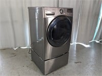 (1) LG Frontload Washer & Dryer