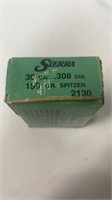 Sierra 30 cal bullets (26 pcs)