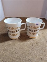 Knobler Brand Mother/Father Mugs