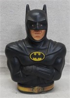 C12) Vintage 1989 Batman Movie Plastic Piggy Bank