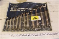 wrench set - standard 11 pc