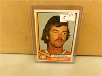 1974 OPV Yvon Lambert # 342 Rookie Hockey Card