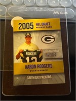 2005 NFL Draft Rookie CARD Aaron Rodgers RC