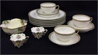 Group w/ Sm. Luncheon Set of Haviland