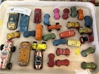 Miniature Tin Litho and Diecast Toy Vehicles