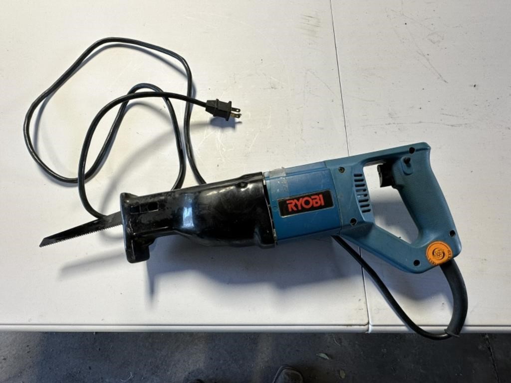 Ryobi reciprocating saw (corded) works