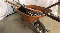Wheel Barrel & Tools Q