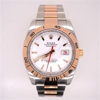 Rolex Men Datejust Turn-O-Graph 18 Kt Men Watch