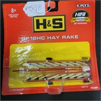 H&s BF16HC Hay Rake - 30th Anniversary ERTL