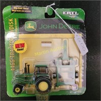 John Deere 4455 Tractor with Disk ERTL, Die Cast