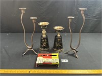 Candle Holders, Candles