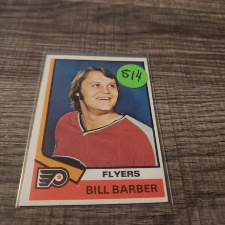 1974-75 Topps Hockey Bill Barber