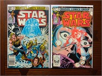 Marvel Comics 2 piece Star Wars 74 & 75