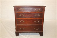 Small 4 Drawer Antique Cherry Chest