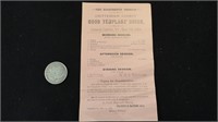 1884 Independent Order of Good Templars Meeting