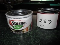 2 Sterno Cans