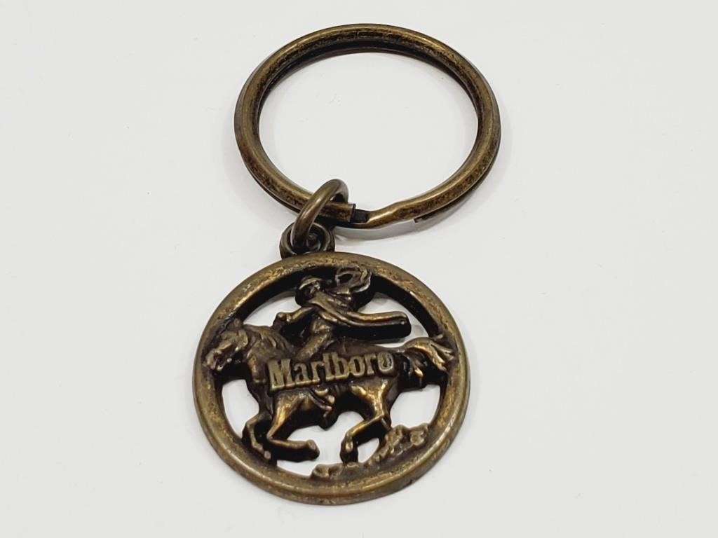 Vintage Marlboro Advertsing Keychain