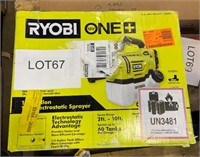 Ryobi P2890 Cordless 1/2 Gallon Sprayer