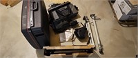 Slimcam VL-L340U- Suitcase- Tripods