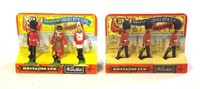 Two counter packs Britains new metal models