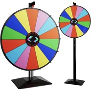 T-SIGN 24 INCH DUAL USE SPINNING PRIZE WHEEL